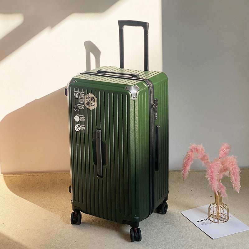Large - capacity Trolley Case Shock - absorbing Brake Universal Wheel Password Suitcase - AMIR BAGS INDIA PRIVATE LIMITED
