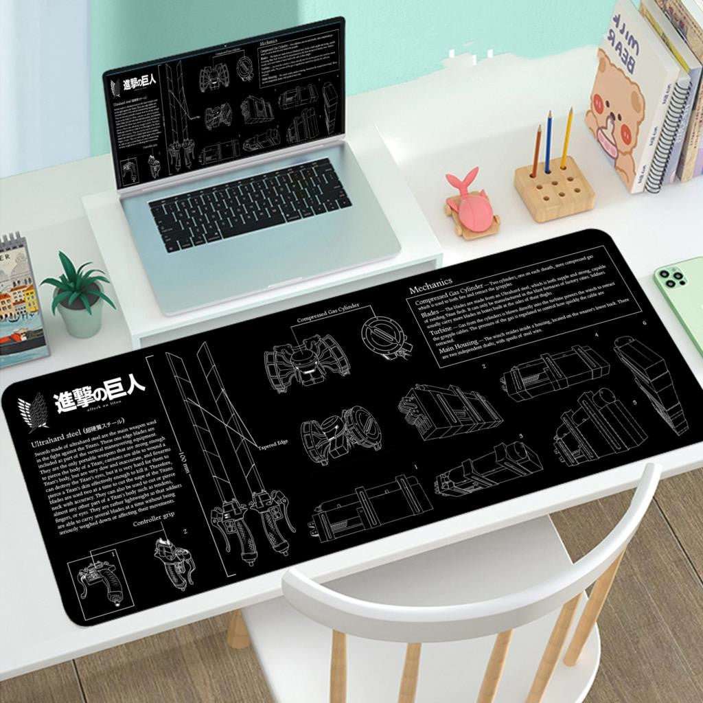 Large Mouse Pad For Gamer Computer Desktop Accessory - AMIR BAGS INDIA PRIVATE LIMITED