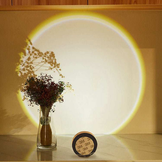 Led Lights Wireless Closet Kitchen Lights Under Furniture Battery Powered Sunset Nightlight Wall Lamp Bedroom Decoration Cabinet - AMIR BAGS INDIA PRIVATE LIMITED