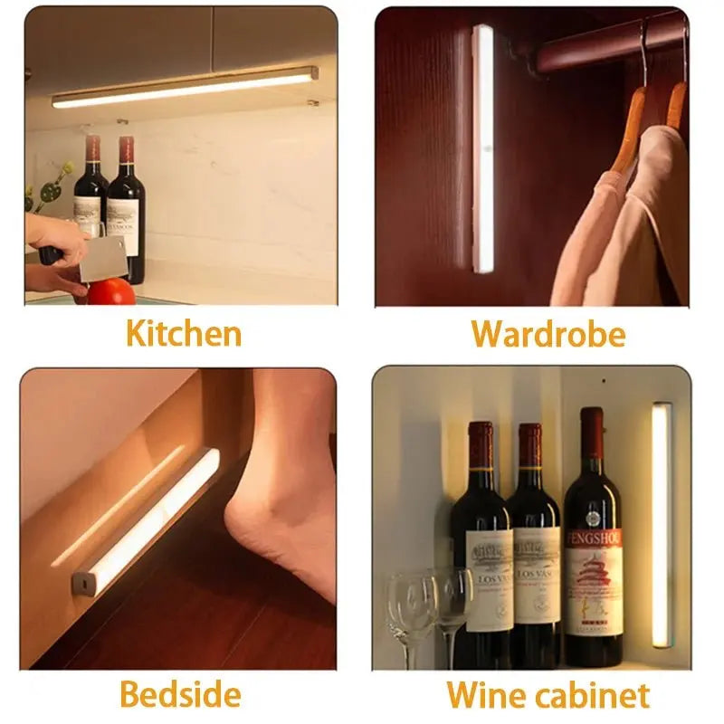 LED Motion Sensor Light Wireless LED Night Light Type C Rechargeable LPlease note: Do not use high wattage mobile phone fast charging heads. This product is limited to input voltage: 5V, input current: 1-2A,Please strictly follow the sAMIR BAGS INDIA PRIVATE LIMITEDAMIR BAGS INDIA PRIVATE LIMITEDnull