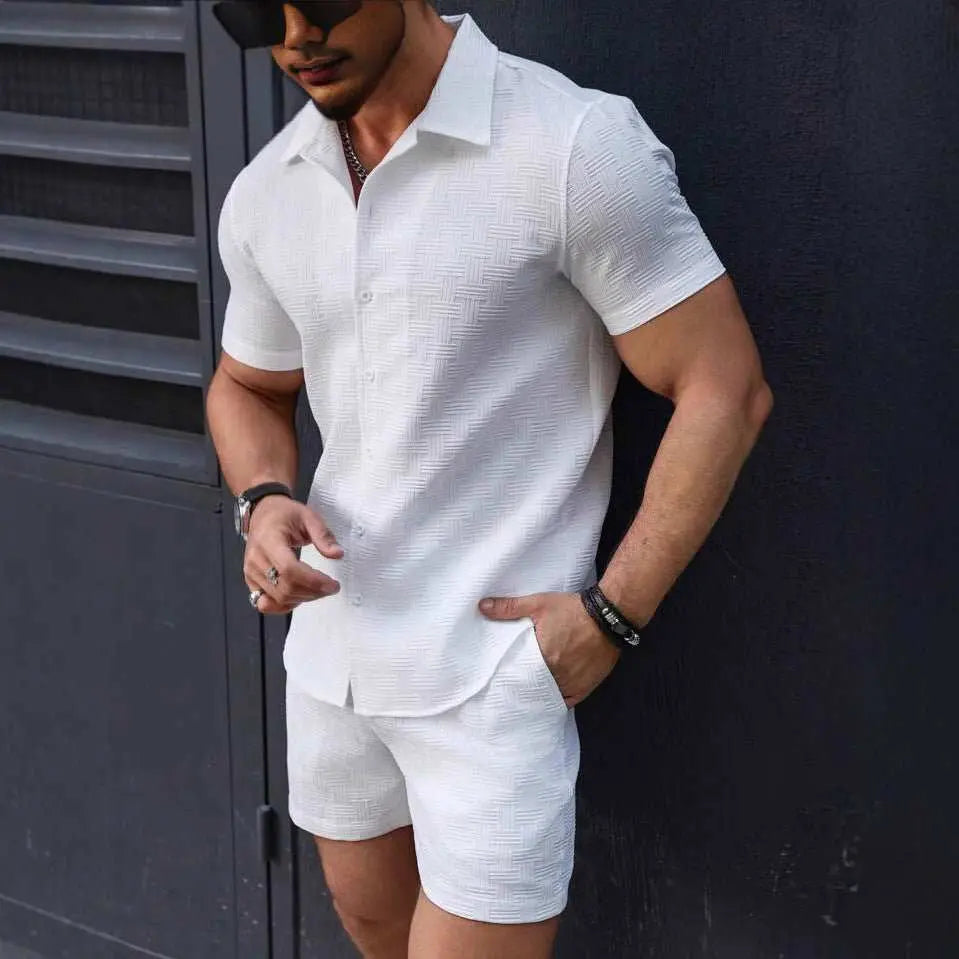 Leisure Breathable Beach Two Piece Suits Mens Summer Casual Short SleeOverview:Unique design, stylish and beautiful.Good material, High quality.100% Brand New.Comfortable to wear.Product Information:Color: sky blue, black, pink, apricoDropshipmanAMIR BAGS INDIA PRIVATE LIMITEDnull
