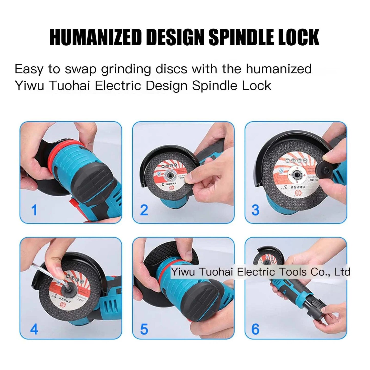 Lithium Mini Angle Grinder - AMIR BAGS INDIA PRIVATE LIMITED