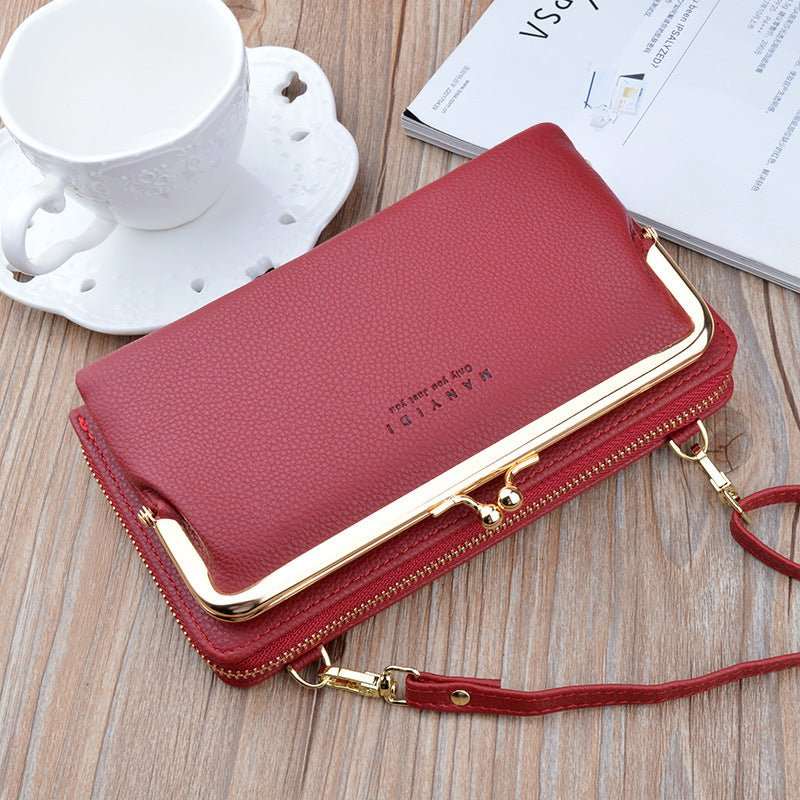 Lock Crossbody Bags Women Shoulder Bag Clutch Ladies Mobile Phone Bag Purse Handbag - AMIR BAGS INDIA PRIVATE LIMITED