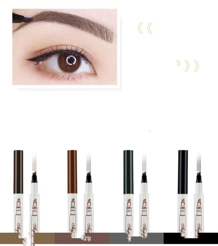 Long Lasting Waterproof Microblading Liquid Eyebrow Pen Pencil - AMIR BAGS INDIA PRIVATE LIMITED