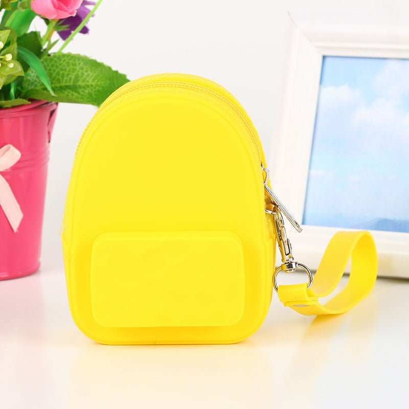Lovely silicone earphone backpack portable handbag, handbag, handbag, purse, zero purse, children's candy color key bag manufacturer - AMIR BAGS INDIA PRIVATE LIMITED