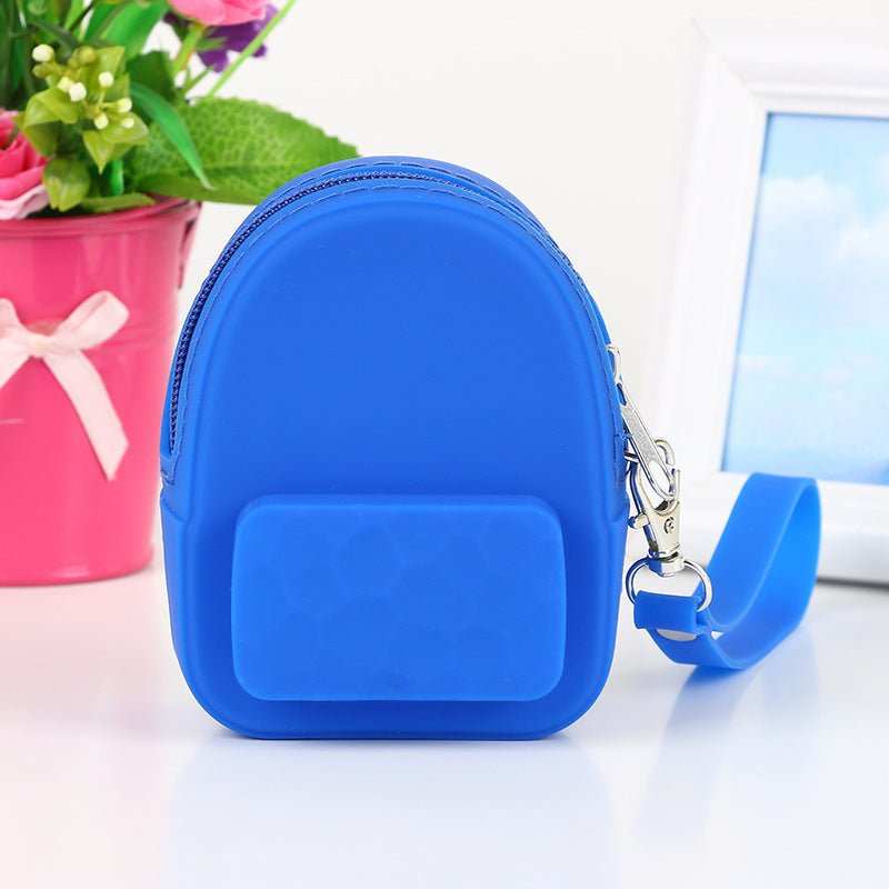 Lovely silicone earphone backpack portable handbag, handbag, handbag, purse, zero purse, children's candy color key bag manufacturer - AMIR BAGS INDIA PRIVATE LIMITED