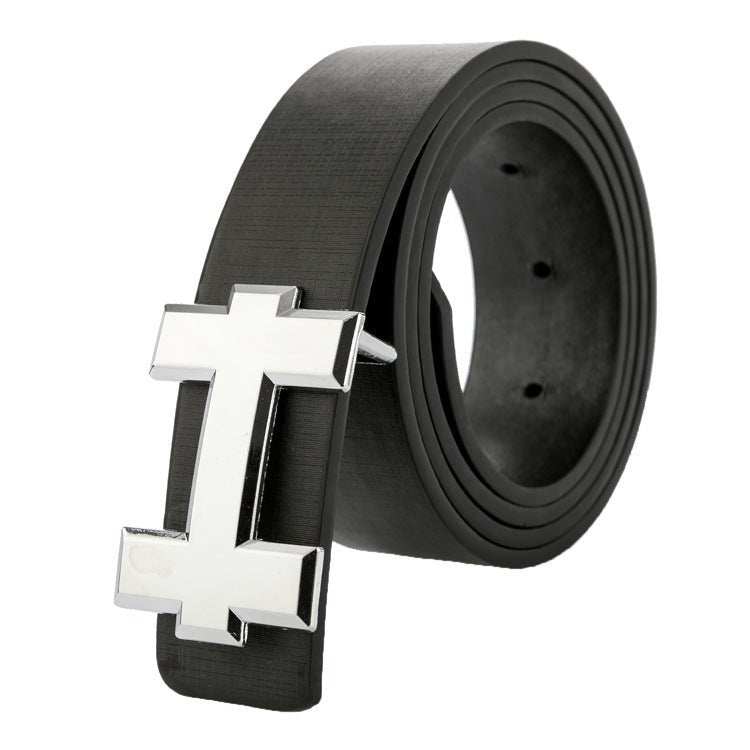 Luxury Designer H Brand Designer Belts Men High Quality Male PU Leather Women Belt Buckle Strap for Jeans Black size 110cm - AMIR BAGS INDIA PRIVATE LIMITED