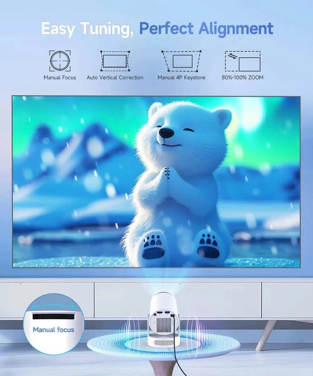 Magcubic HY300 Pro + Ultra Projector 4K 720P Portable Projector with W3 models to choose it,please check carefully before confirming payment.Manual Focus for HY300 Pro
5W Speaker & Manual Focus for HY300 Pro +
Electric Focus AMIR BAGS INDIA PRIVATE LIMITEDAMIR BAGS INDIA PRIVATE LIMITEDnull
