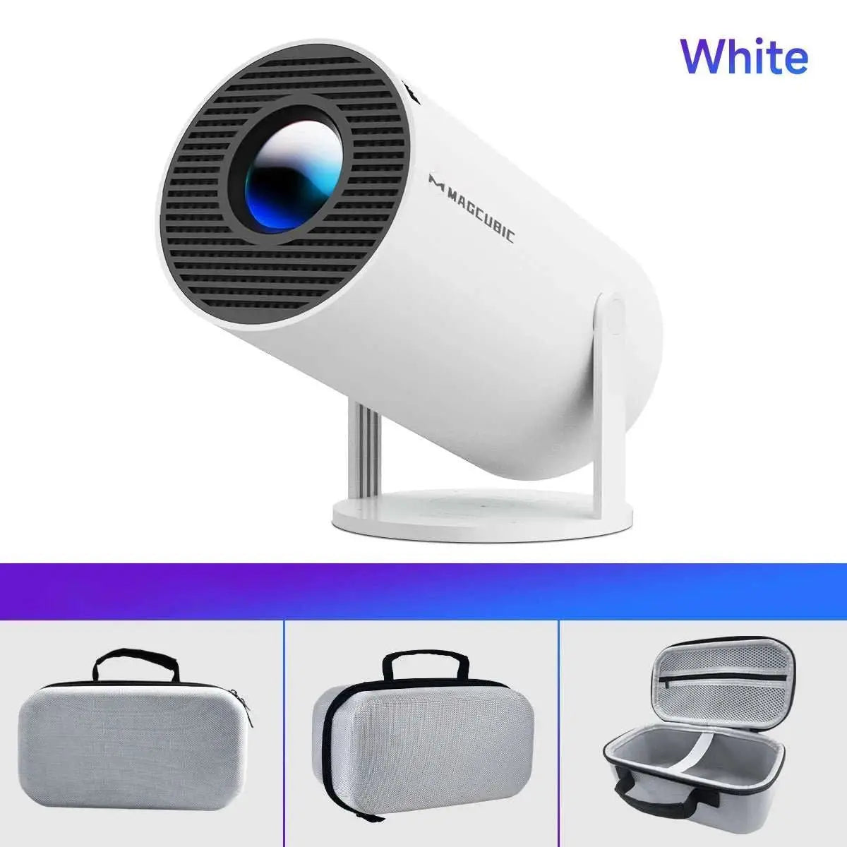 Magcubic Projector HY300 Pro 4K Android 11 Dual Wifi6 290ANSI Allwinner H713 BT5.0 1080P 1280*720P Home Cinema Outdoor Projetor - AMIR BAGS INDIA PRIVATE LIMITED