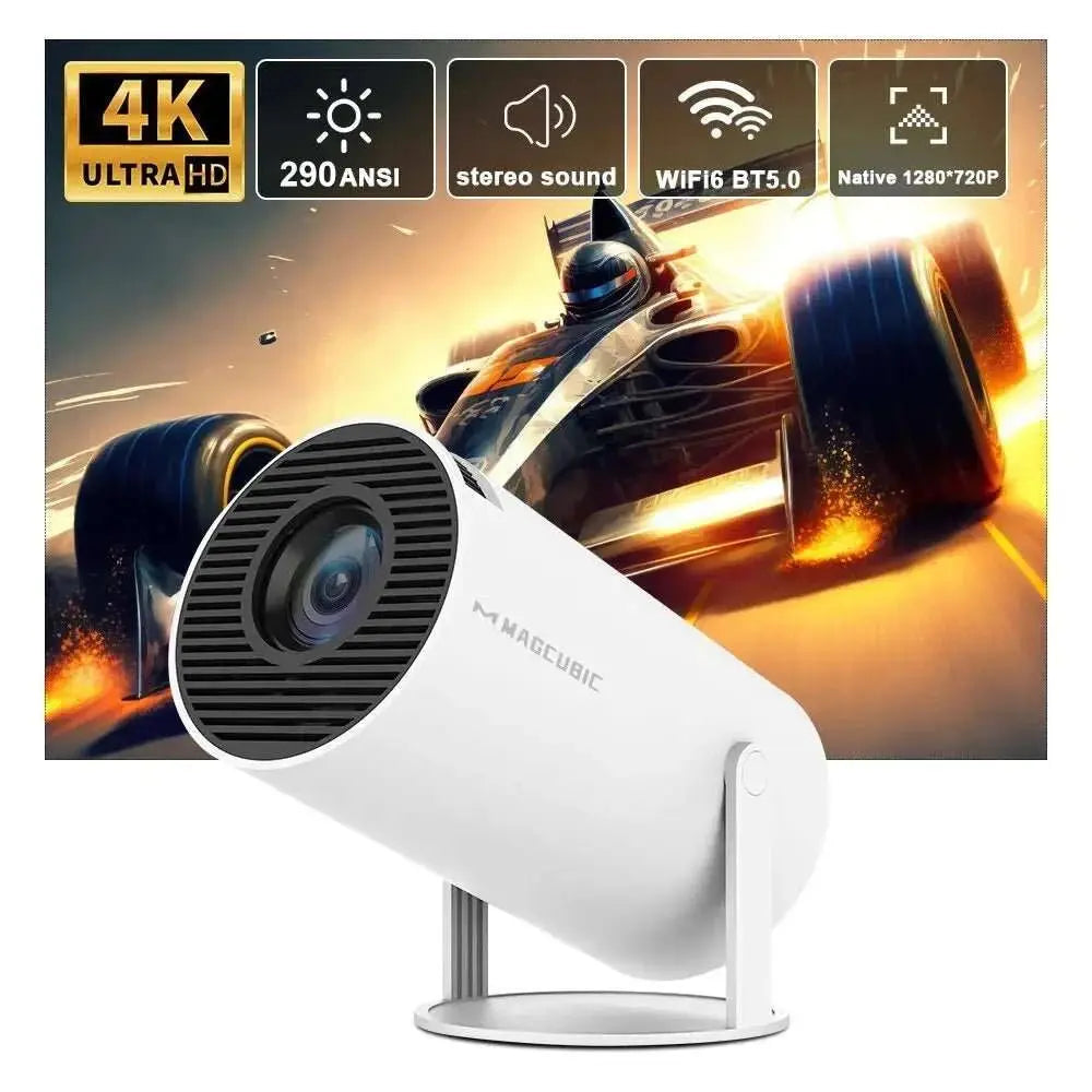 Magcubic Projector HY300 Pro 4K Android 11 Dual Wifi6 290ANSI Allwinner H713 BT5.0 1080P 1280*720P Home Cinema Outdoor Projetor - AMIR BAGS INDIA PRIVATE LIMITED