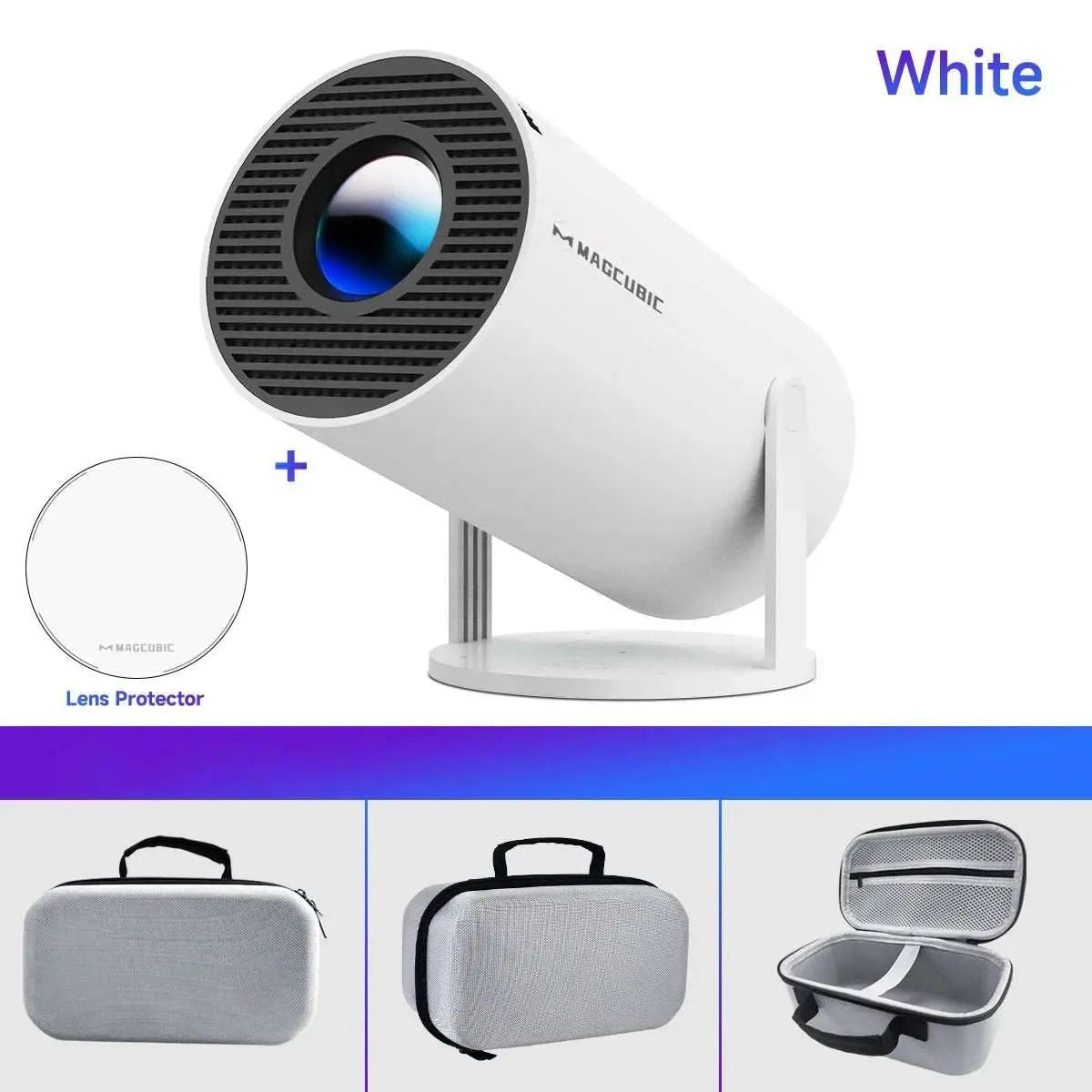 Magcubic Projector HY300 Pro 4K Android 11 Dual Wifi6 290ANSI Allwinner H713 BT5.0 1080P 1280*720P Home Cinema Outdoor Projetor - AMIR BAGS INDIA PRIVATE LIMITED