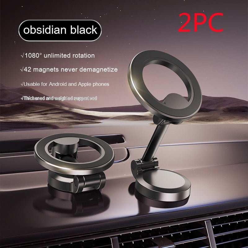 Magnetic Car Phone Mount All - Metal Foldable Phone Holder For Car Strongest Magnet Dashboard Phone Mount For Phone - AMIR BAGS INDIA PRIVATE LIMITED