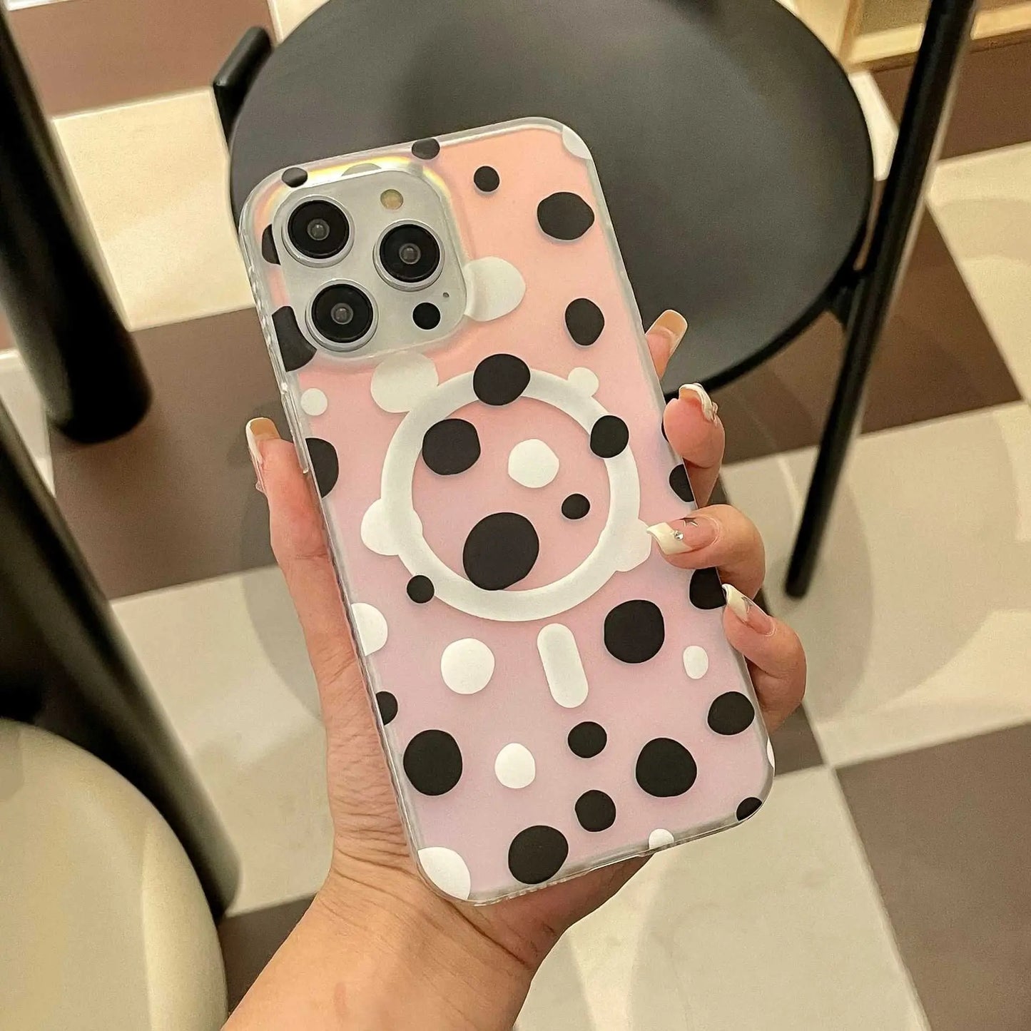 Magnetic Phone Case Wave Point Phone Case - AMIR BAGS INDIA PRIVATE LIMITED