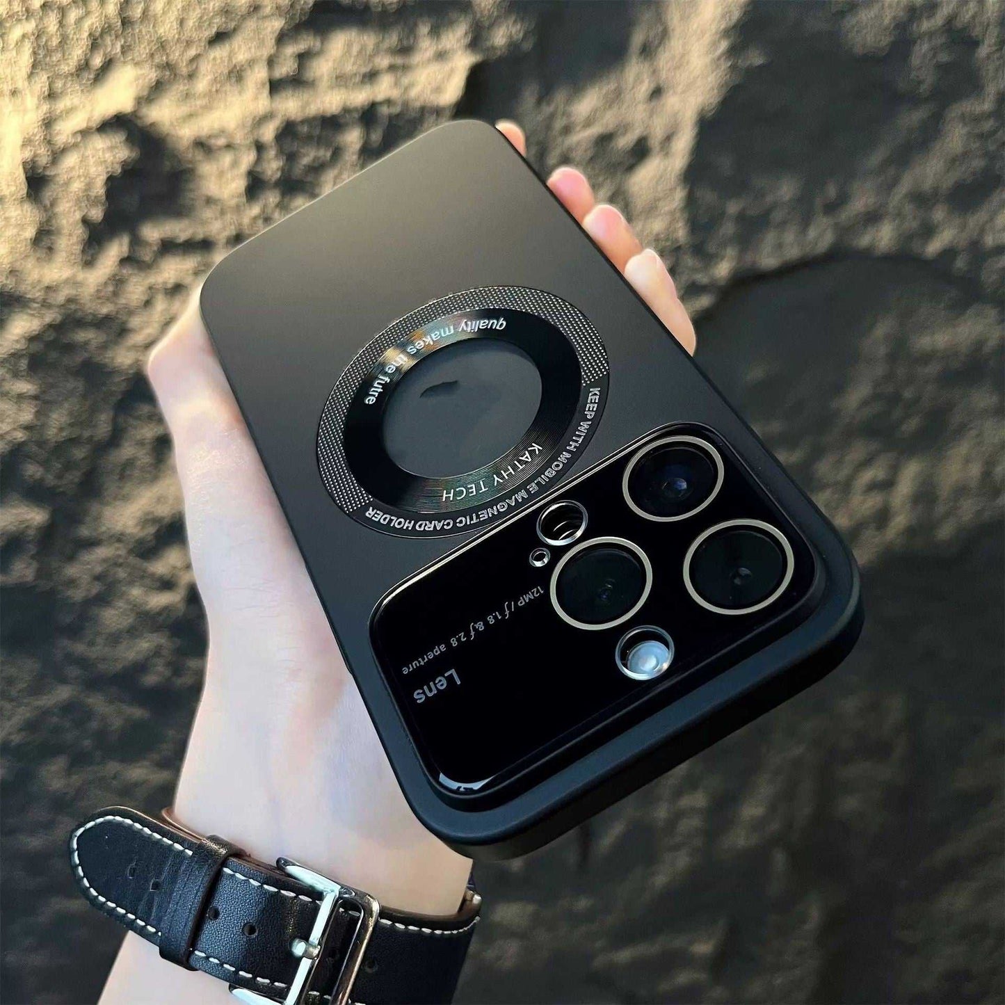 Magnetic Suction Large Window Protector Phone Case - AMIR BAGS INDIA PRIVATE LIMITED