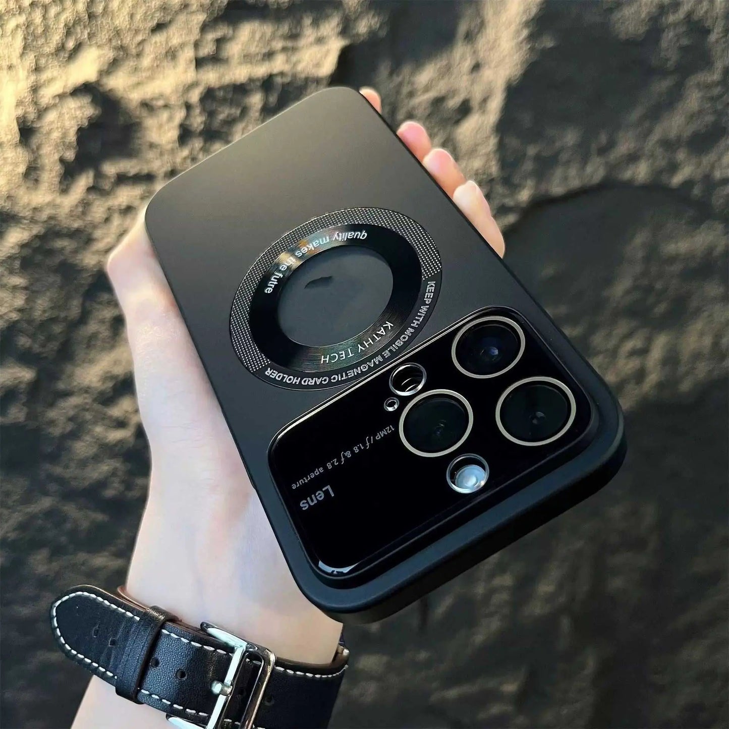 Magnetic Suction Large Window Protector Phone Case - AMIR BAGS INDIA PRIVATE LIMITED