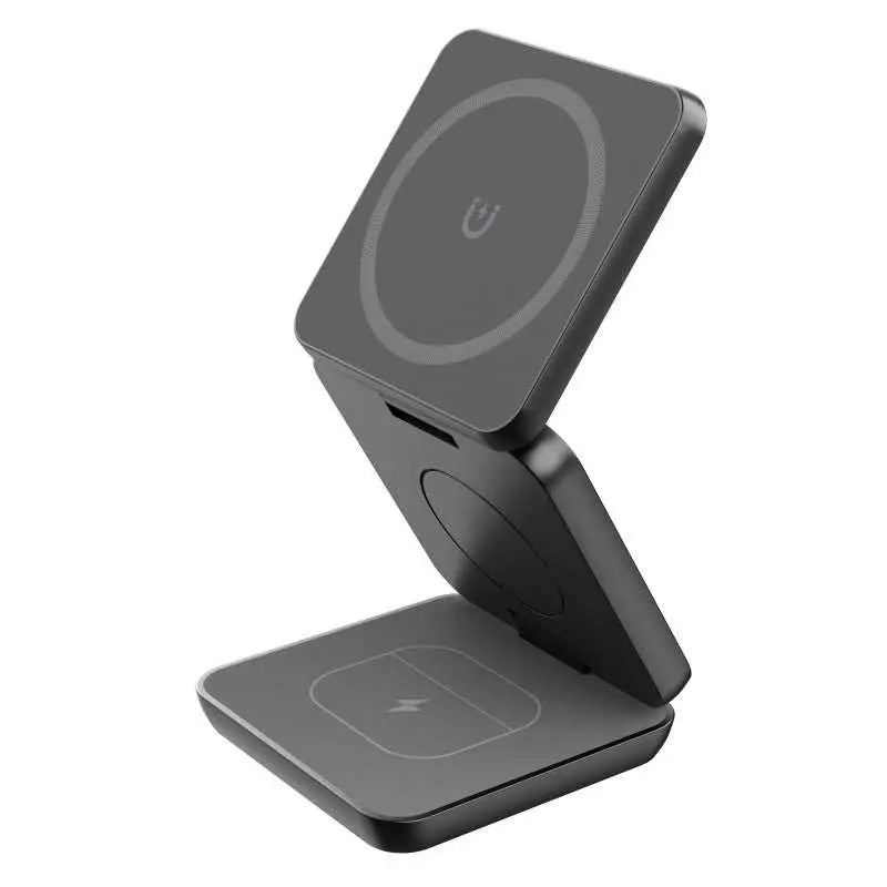 Magnetic Suction Wireless Charging And Folding Phone Holder - AMIR BAGS INDIA PRIVATE LIMITED