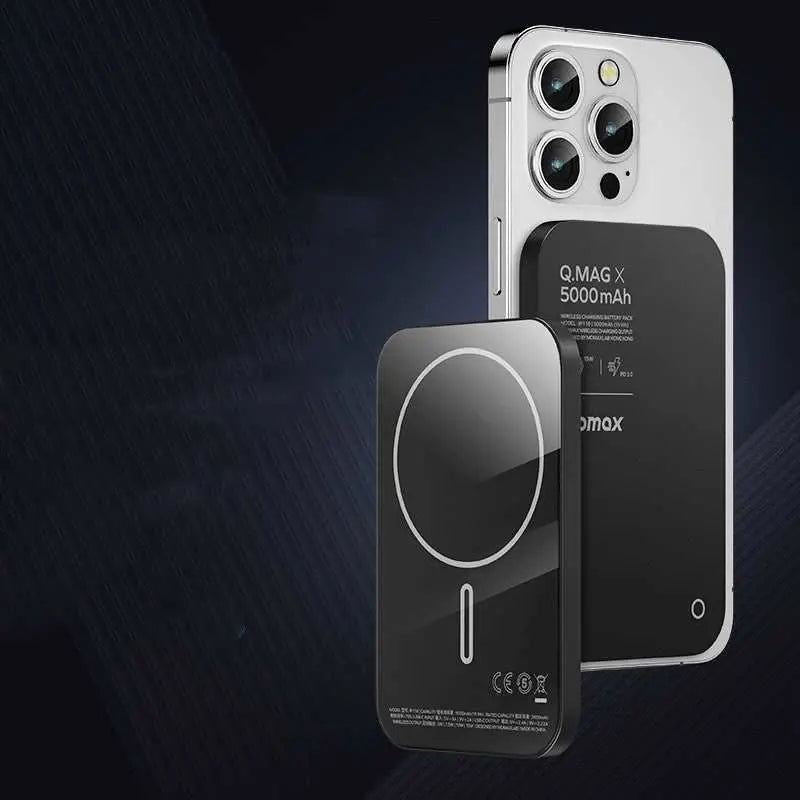 Magnetic Wireless Alloy Power Bank - AMIR BAGS INDIA PRIVATE LIMITED