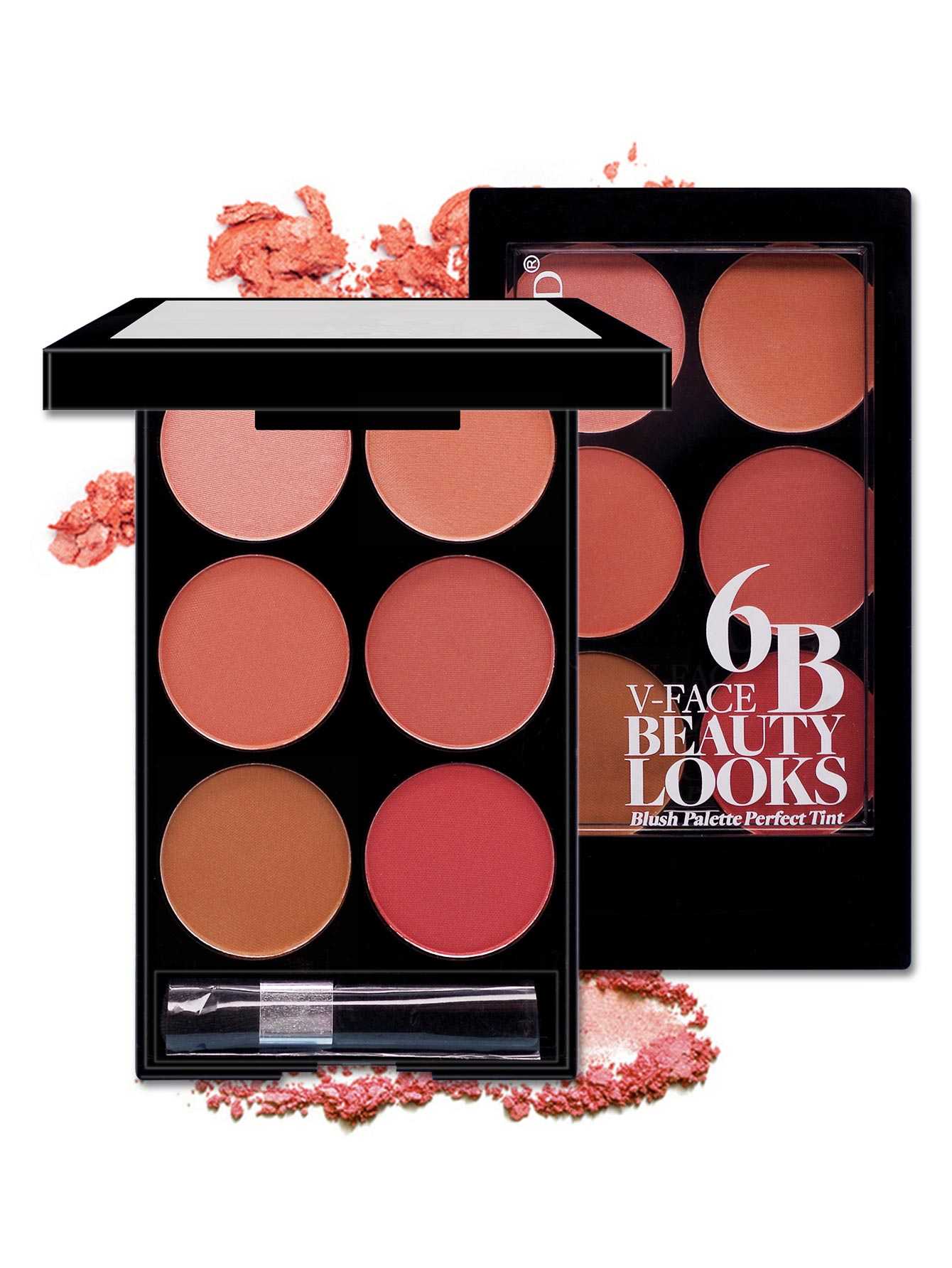 Make - up Multi - color Boutique Domestic Product Six - color Blush Repair Makeup - AMIR BAGS INDIA PRIVATE LIMITED
