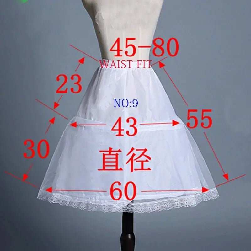 Many Styles Flower Girls Petticoat Underskirt Cosplay Party Short Dress Jupon Fille Lolita Ballet Tutu Skirt Enaguas Sottogonna - AMIR BAGS INDIA PRIVATE LIMITED
