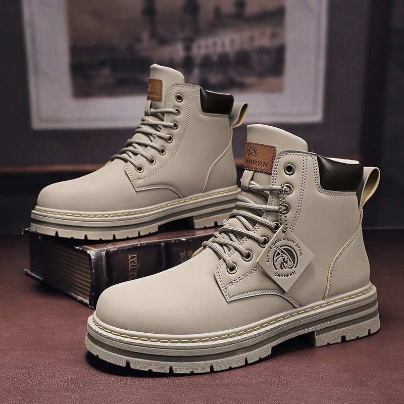 Martin Boots Men's British Style RetroProduct information:Pattern: solid color Color: YZ209 Gray, YZ209 Green, YZ209 khaki, YZ209 Black Heel shape: short stout heel Size: 39, 40, 41, 42, 43, 44, 45, 46, DropshipmanAMIR BAGS INDIA PRIVATE LIMITEDnull