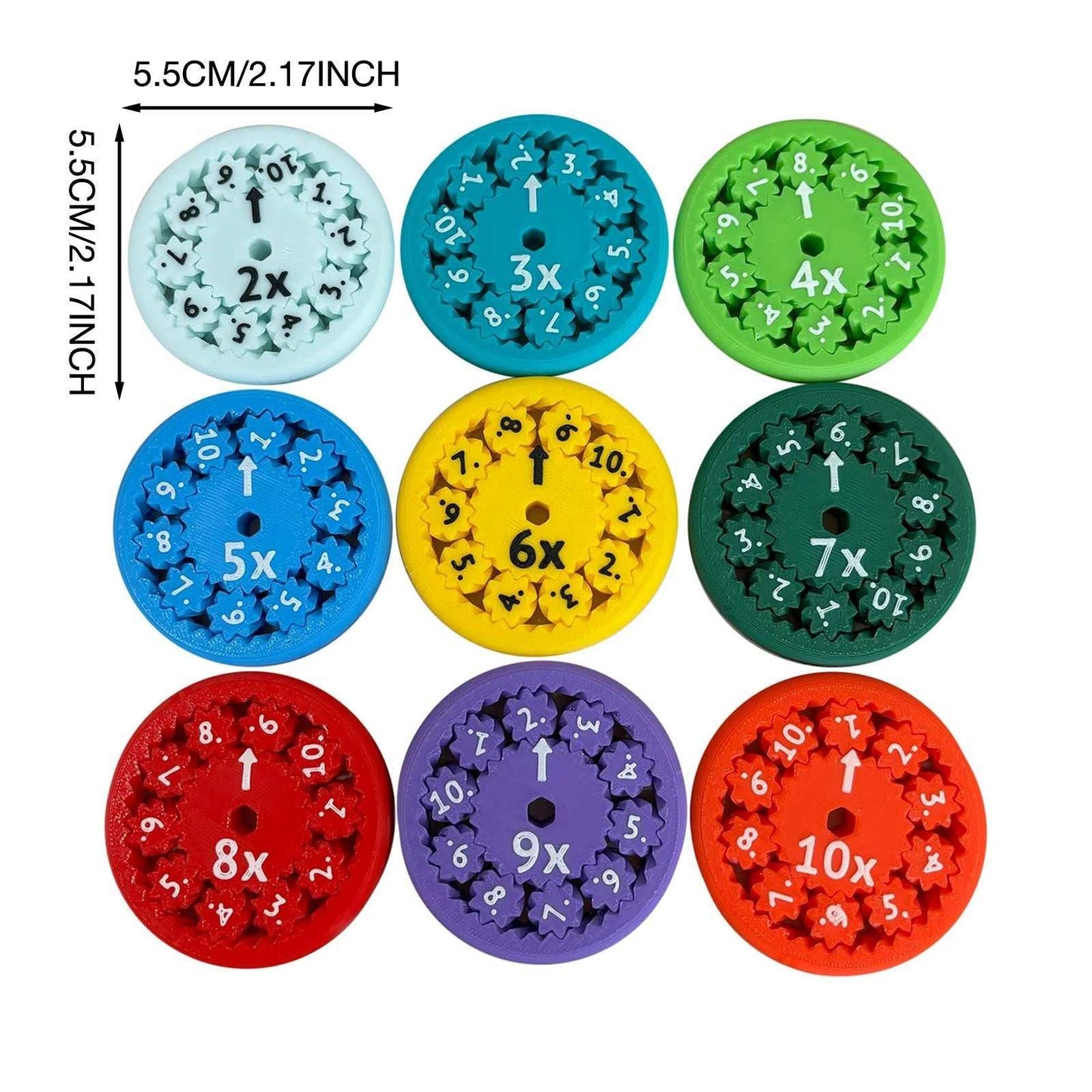Math Fidget Spinners Fingertip Math Puzzle Toys Math Games Math Operations Decompression Games Desktop Math Multiplication Games - AMIR BAGS INDIA PRIVATE LIMITED