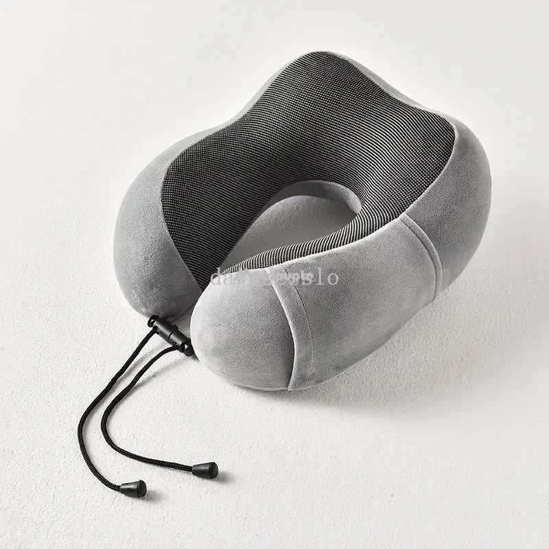 Memory Foam U - Shaped Neck Pillow Soft Travel Pillow Massage Neck Sleeping Pillows Plane Car Cervical Spine Pillow Bedding Nap - AMIR BAGS INDIA PRIVATE LIMITED