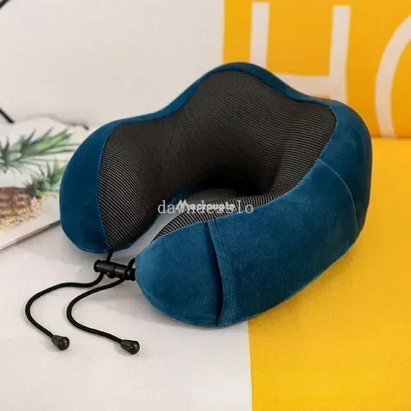Memory Foam U - Shaped Neck Pillow Soft Travel Pillow Massage Neck Sleeping Pillows Plane Car Cervical Spine Pillow Bedding Nap - AMIR BAGS INDIA PRIVATE LIMITED