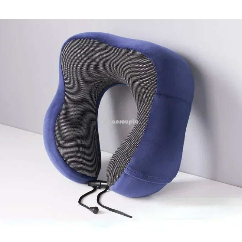 Memory Foam U - Shaped Neck Pillow Soft Travel Pillow Massage Neck Sleeping Pillows Plane Car Cervical Spine Pillow Bedding Nap - AMIR BAGS INDIA PRIVATE LIMITED