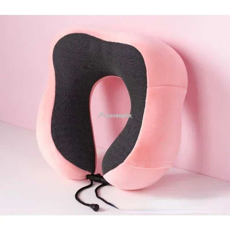 Memory Foam U - Shaped Neck Pillow Soft Travel Pillow Massage Neck Sleeping Pillows Plane Car Cervical Spine Pillow Bedding Nap - AMIR BAGS INDIA PRIVATE LIMITED