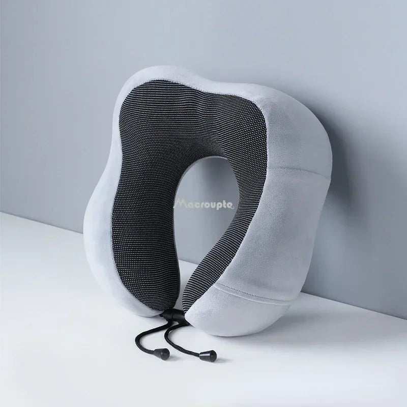 Memory Foam U - Shaped Neck Pillow Soft Travel Pillow Massage Neck Sleeping Pillows Plane Car Cervical Spine Pillow Bedding Nap - AMIR BAGS INDIA PRIVATE LIMITED