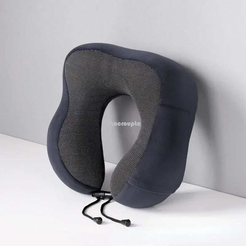 Memory Foam U - Shaped Neck Pillow Soft Travel Pillow Massage Neck Sleeping Pillows Plane Car Cervical Spine Pillow Bedding Nap - AMIR BAGS INDIA PRIVATE LIMITED