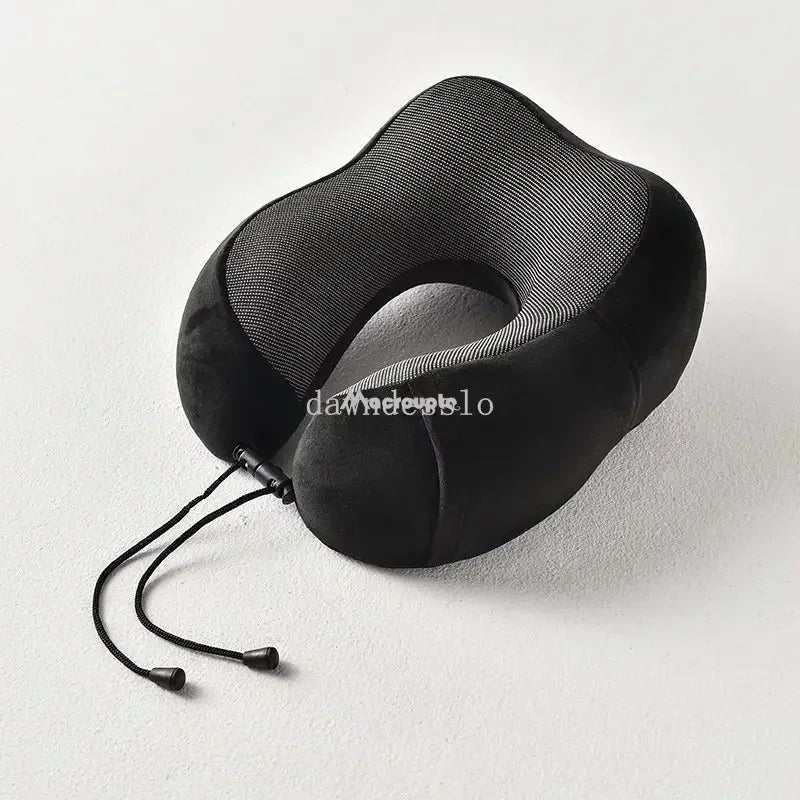 Memory Foam U - Shaped Neck Pillow Soft Travel Pillow Massage Neck Sleeping Pillows Plane Car Cervical Spine Pillow Bedding Nap - AMIR BAGS INDIA PRIVATE LIMITED