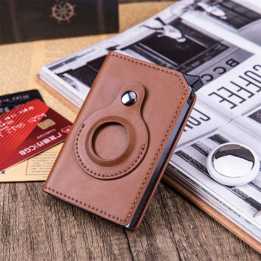 Men's Anti - theft Swipe Card Holder Tracker Hole - AMIR BAGS INDIA PRIVATE LIMITED