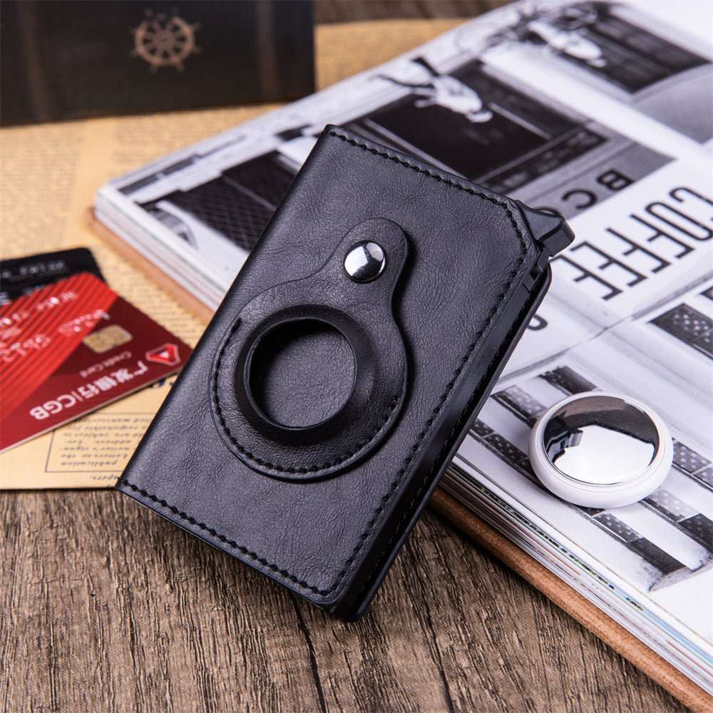 Men's Anti - theft Swipe Card Holder Tracker Hole - AMIR BAGS INDIA PRIVATE LIMITED
