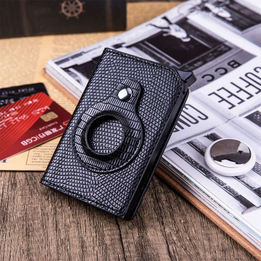 Men's Anti - theft Swipe Card Holder Tracker Hole - AMIR BAGS INDIA PRIVATE LIMITED