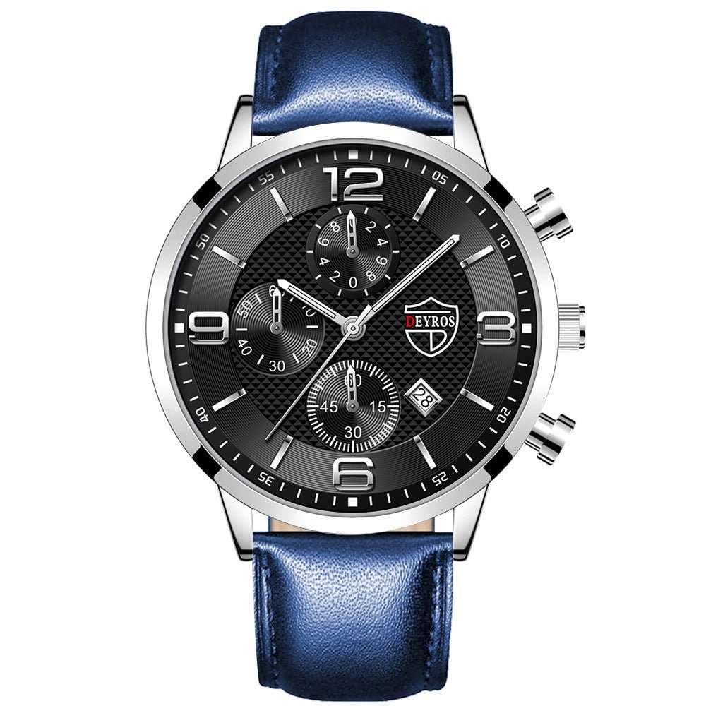 Men's Calendar Quartz Watch Fashion - AMIR BAGS INDIA PRIVATE LIMITED