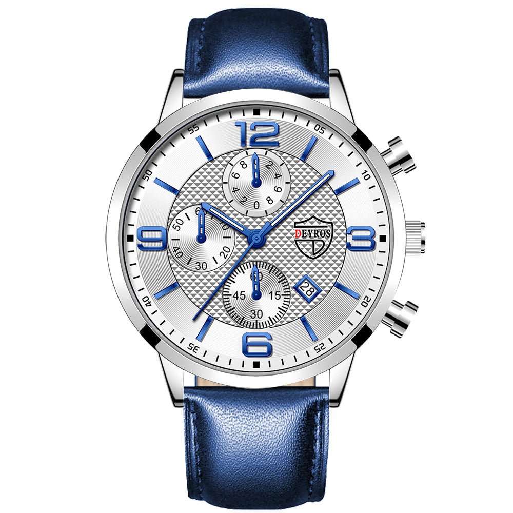 Men's Calendar Quartz Watch Fashion - AMIR BAGS INDIA PRIVATE LIMITED
