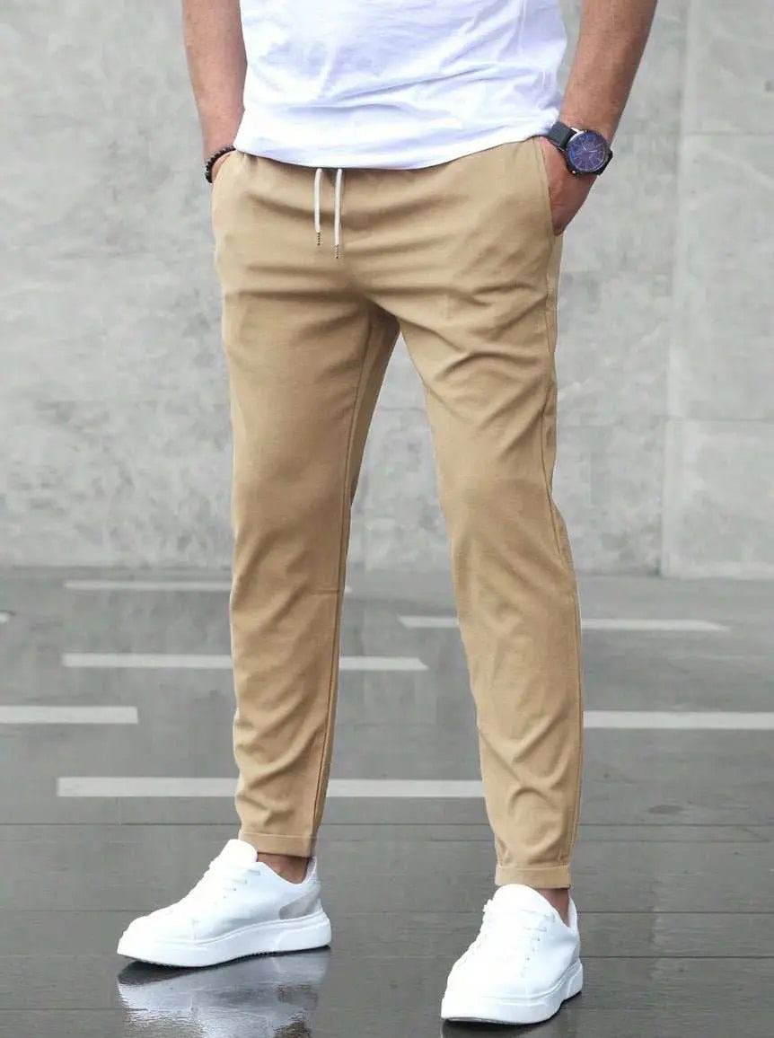 Men's Casual Pants With Pockets Fashion Slim Fit Drawstring TrousersOverview:Unique design, stylish and beautiful.Good material, comfortable wear.A variety of colors, any choice.
Product information:Pattern: solid color Elastic: mediDropshipmanAMIR BAGS INDIA PRIVATE LIMITEDnull