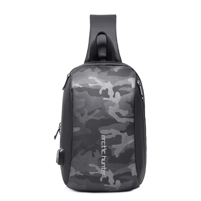 Men's chest bag shoulder bag messenger bag - AMIR BAGS INDIA PRIVATE LIMITED