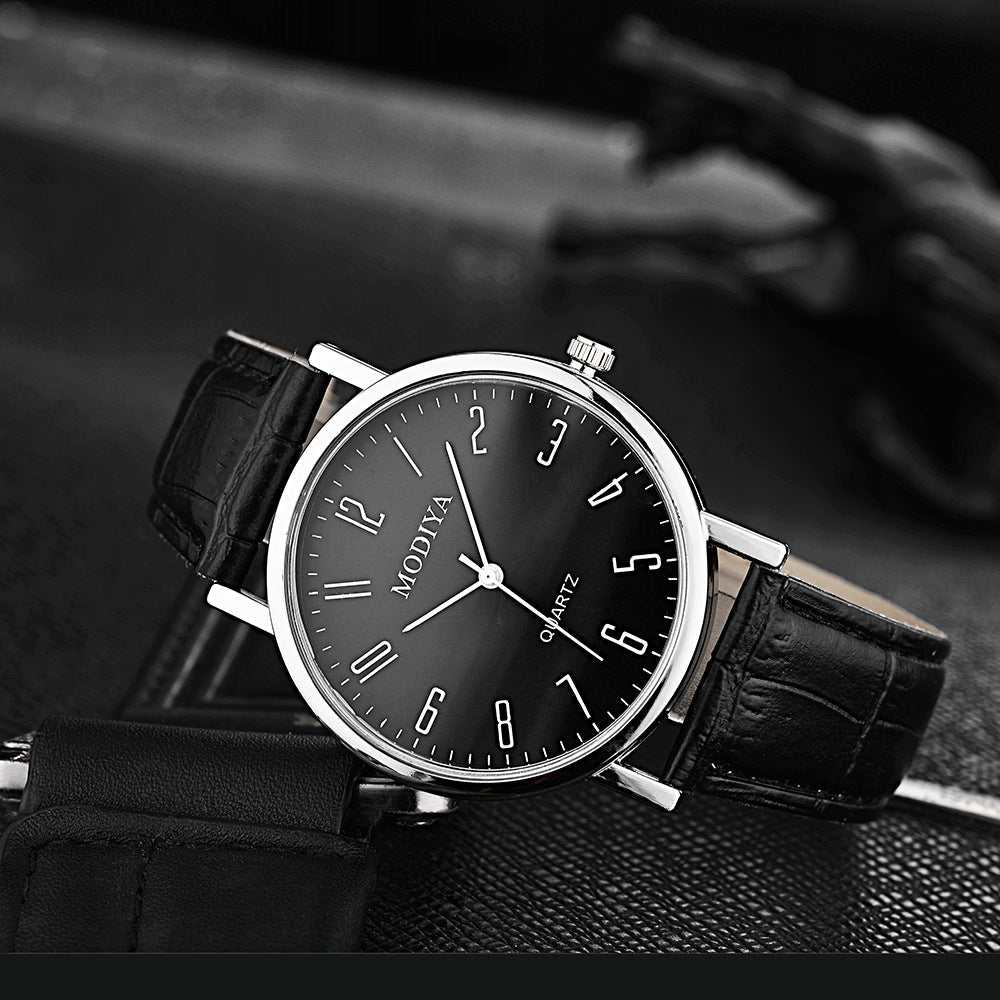 Men's Fashion Simple Belt Quartz Watch - AMIR BAGS INDIA PRIVATE LIMITED