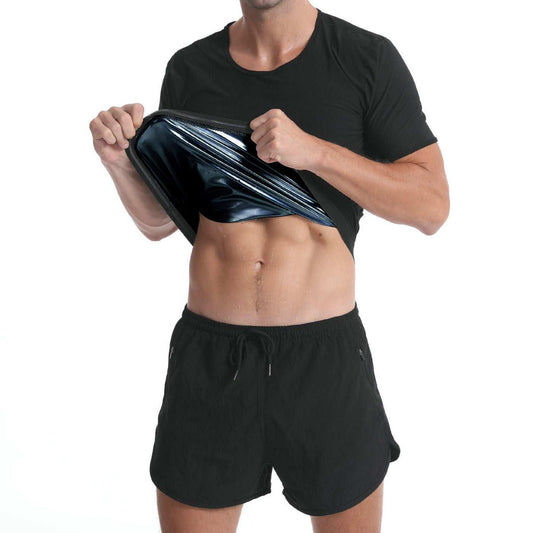 Men's Fashion Simple Solid Colour Sweatshirt Short Sleeve - AMIR BAGS INDIA PRIVATE LIMITED