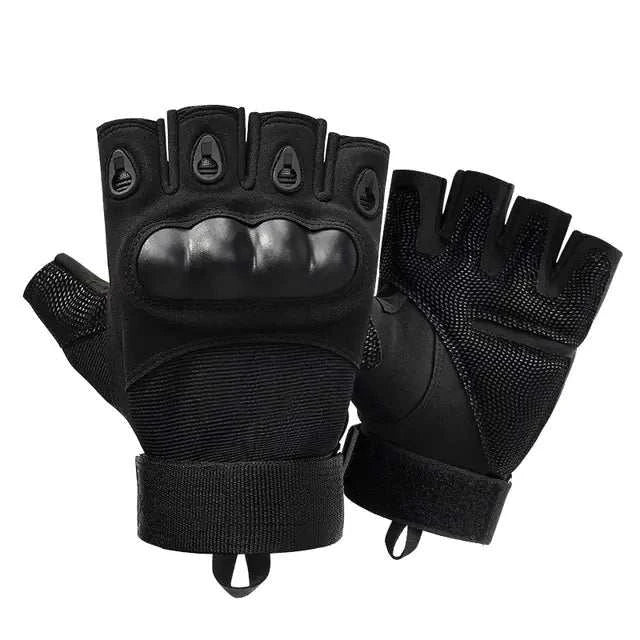 Men's Half Finger Tactical Gloves - AMIR BAGS INDIA PRIVATE LIMITED