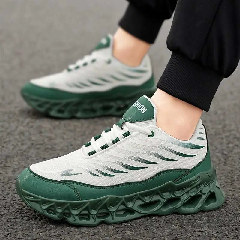 Men's Lace-up Sneakers Thick-soled Daddy Vulcanized Shoes Outdoor RunnOverview:Unique design, stylish and beautiful.Good material, comfortable wear.A variety of colors, any choice.Product information:
Style: CasualSuitable season: SumDropshipmanAMIR BAGS INDIA PRIVATE LIMITEDnull