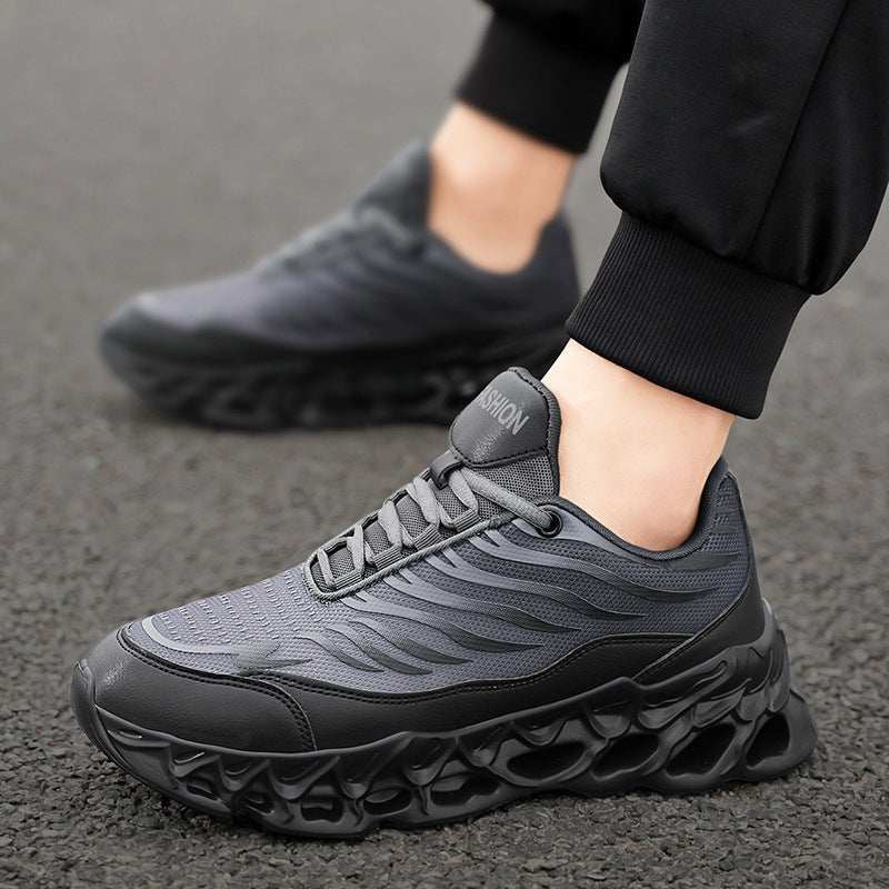 Men's Lace-up Sneakers Thick-soled Daddy Vulcanized Shoes Outdoor RunnOverview:Unique design, stylish and beautiful.Good material, comfortable wear.A variety of colors, any choice.Product information:
Style: CasualSuitable season: SumDropshipmanAMIR BAGS INDIA PRIVATE LIMITEDnull