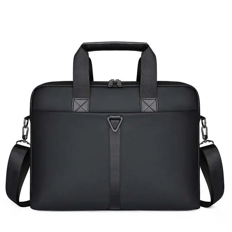Men's PU Portable Oblique Span Business Briefcase Large Capacity Travel - AMIR BAGS INDIA PRIVATE LIMITED