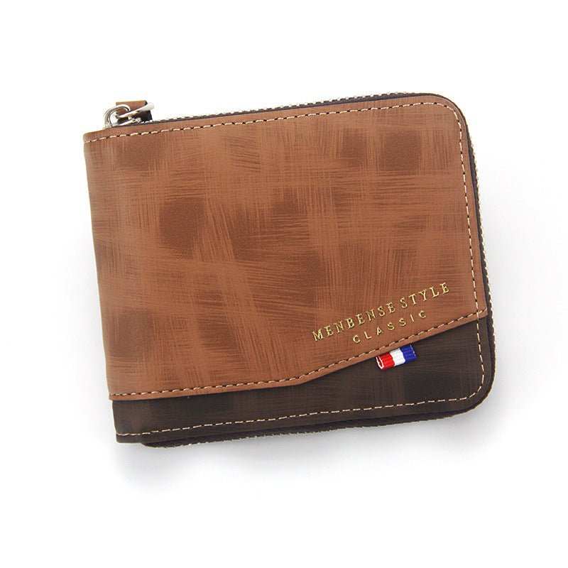 Men's Simplicity Wallet Fashion Frosted - AMIR BAGS INDIA PRIVATE LIMITED