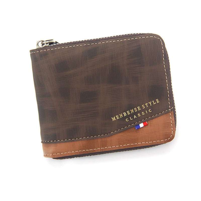 Men's Simplicity Wallet Fashion Frosted - AMIR BAGS INDIA PRIVATE LIMITED