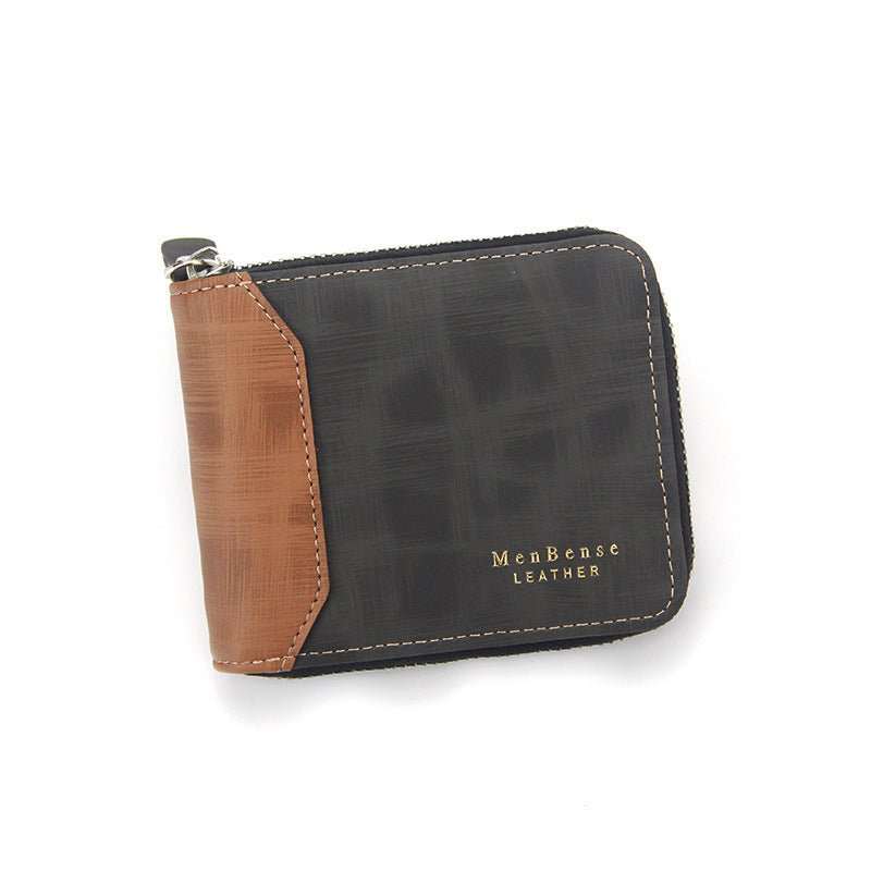 Men's Simplicity Wallet Fashion Frosted - AMIR BAGS INDIA PRIVATE LIMITED