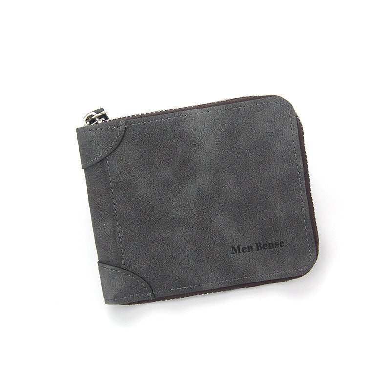 Men's Simplicity Wallet Fashion Frosted - AMIR BAGS INDIA PRIVATE LIMITED