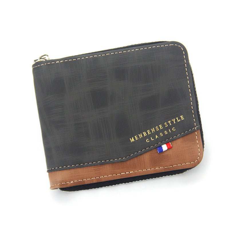 Men's Simplicity Wallet Fashion Frosted - AMIR BAGS INDIA PRIVATE LIMITED
